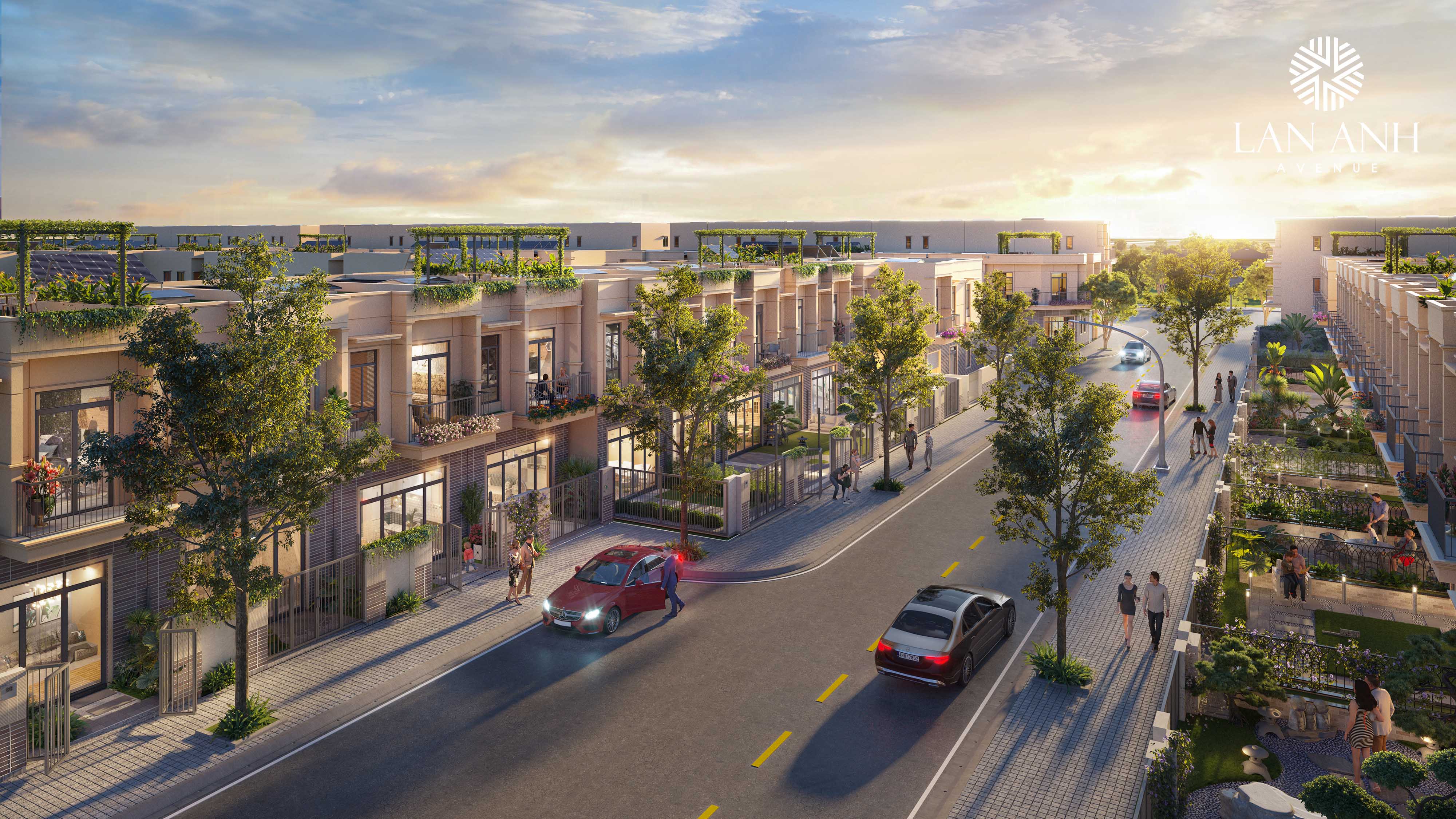 Phối cảnh dự án Lan Anh Avenue Tân Uyên